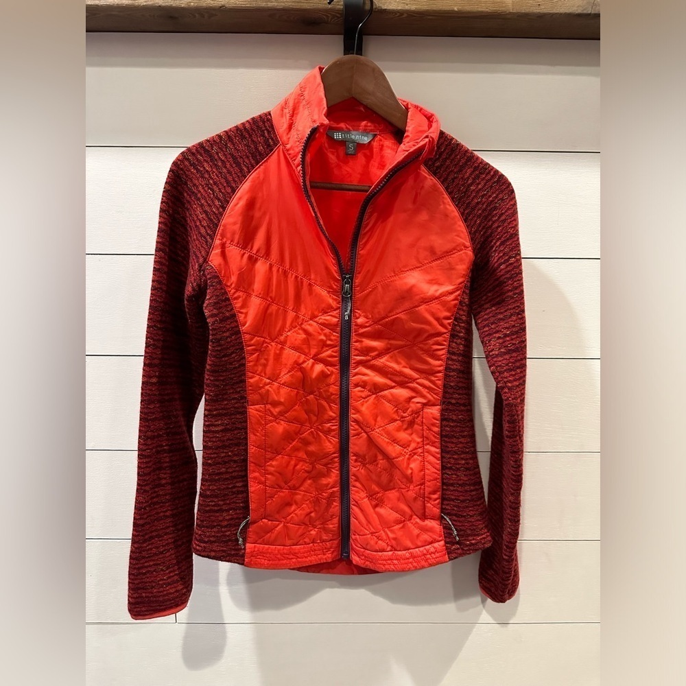 Title Nine Women's Red Quilted Jacket- size Small